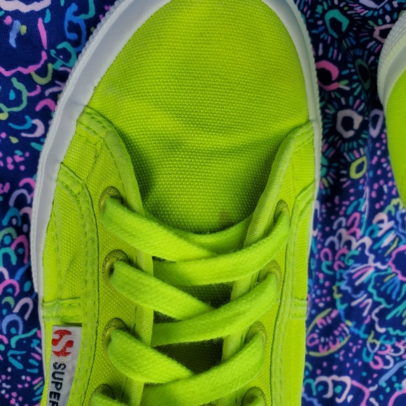 Superga Neon Yellow - Picture 10 of 12